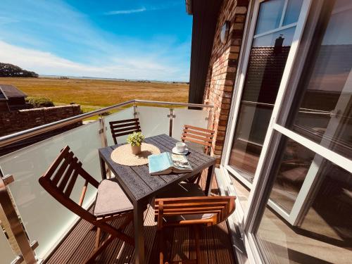 Holmblick - Boddenblick, Balkon, 2 Schlafzimmer, 4 Personen, Born