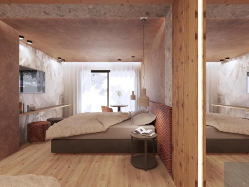 Deluxe Double or Twin Room with Mountain View