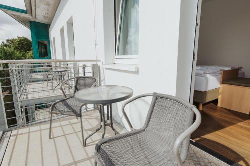 Balkong/terasse, Parkhotel IV Jahreszeiten Kuhlungsborn in Ostseebad Kühlungsborn