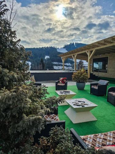 Restaurant, Mountain Krystal in Polyanytsya