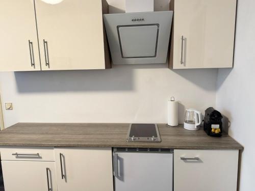 مطبخ, Zentrale Studio Apartments in Pforzheim