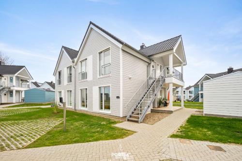 A szálláshely kívülről, Wellenkrone in Olpenitz