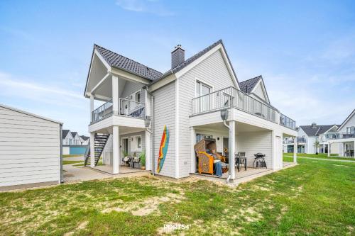 A szálláshely kívülről, Wellenkrone in Olpenitz