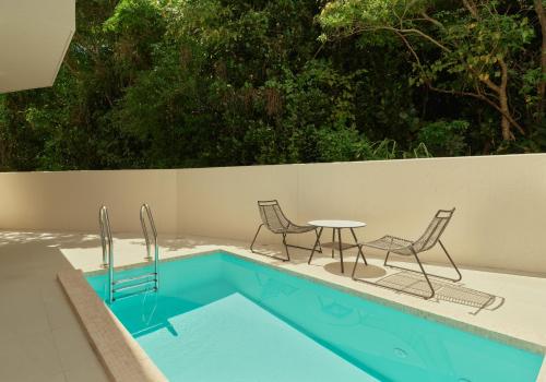 오키나와 본섬 URUUMI Onna Pool Villa ｳﾙｳﾐ ｵﾝﾅ ﾌﾟｰﾙ ｳﾞｨﾗ -公式- 4성급 싱글룸 객실