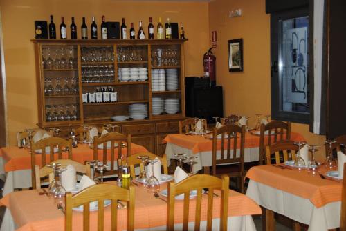 餐廳, 阿萊格里亞酒店 (Hotel Alegria) in 巴諾斯德蒙特馬約爾