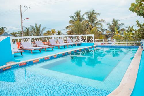 전망, Hotel Playa Divina  in 코베나스