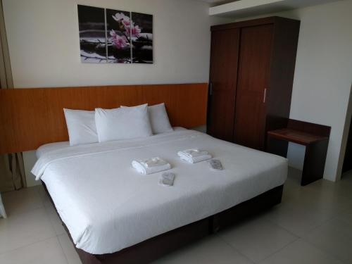 1 double bed