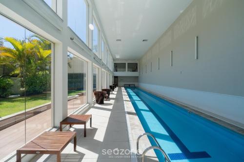 Swimming pool, Studio c/ churrasq. a 750m da UFSC - PST1409 in Itacorubi