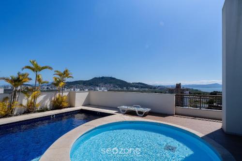 Swimming pool, Studio c/ churrasq. a 750m da UFSC - PST1409 in Itacorubi