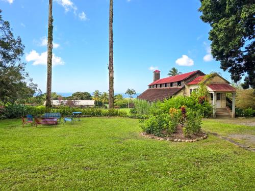 La Boutique, case d'époque, vue Montagne Pelée (La Boutique, case d'epoque, vue Montagne Pelee) in Saint-Pierre