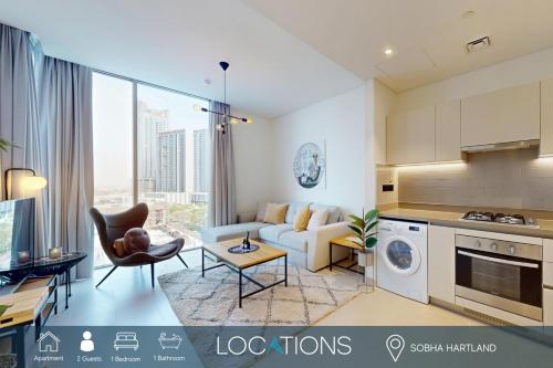 Locations l Elegant One Bedroom l City Views and Free Pool, Gym Access, Dubái
