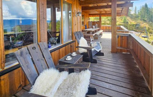 A szálláshely kívülről, Awesome Home In Eggedal With Sauna in Eggedal