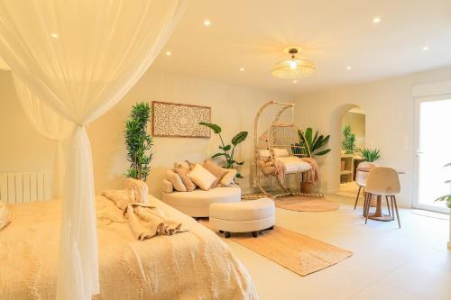 Bali Lodge - Evasion balinaise - Jaccuzzi - Sauna - Location saisonnière - Lens