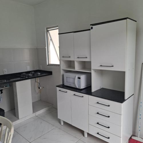 廚房, Residencial Caramujo in 巴拉達拉戈阿海灘