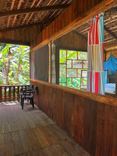 Balkons/terase, Ecohotel Iraka Cabañas Privadas en Selva y Playa (Ecohotel Iraka Cabanas Privadas en Selva y Playa) in Bahia Solano (Choco)