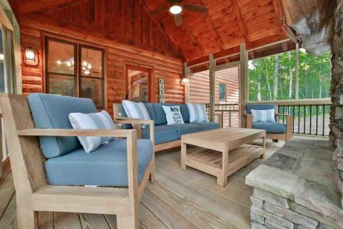 Mountain Hideaway with Hot Tub & Fire Pit, Mineral Bluff (foto 7)