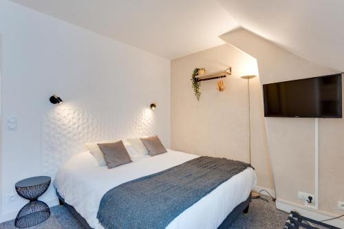 Chambre double avec 1 ou 2 lits, supérieure, vue sur le jardin
