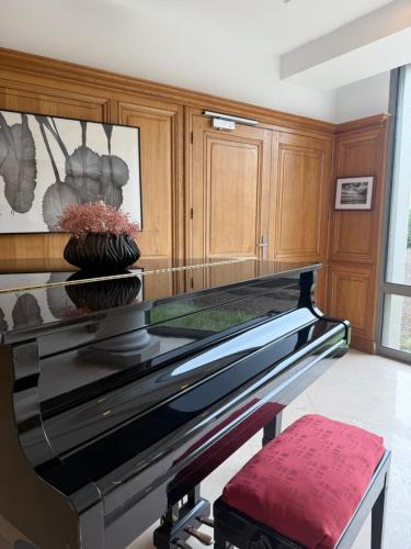 ห้องส่วนกลางสำหรับนั่งเล่น/ดูทีวี, Le Relais Saint Michel in มง แซงต์ มิเชล