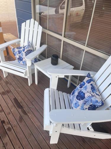 Балкон/тераса, Pet friendly beach cottage in Victoria in Golden Beach