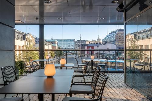 Restaurant, Scandic Helsinki Station near Temppeliaukio Church