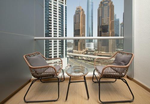 Stunning 1 Bed in Skyview JBR near ดูไบมารีนา