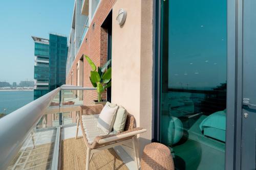 View, Elegant Marina Getaway by Voyage in Al Raha Beach