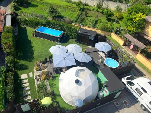 Exterior view, Ad Maiora Luxury Glamping private Spa in Faedis