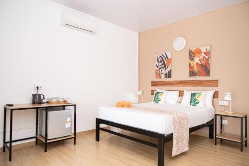 Chambre double, terrasse
