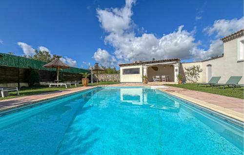 Awesome Home In Aramon With Outdoor Swimming Pool gîte à louer Le Mas garoche