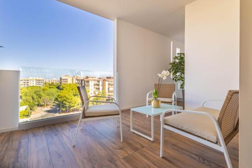 Balkon/Terrasse, Green Park Poggiofranco -Luxury Apartment- in Poggiofranco