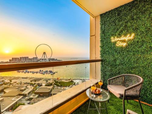WonderfulStay at Rimal - Iconic Eye & Sea View - Beach Access - Brand New Apartment - Families