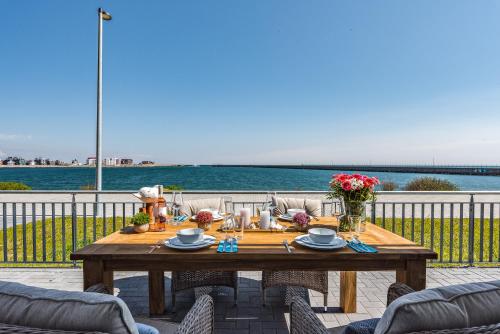 Balcony/terrace, Ferienwohnung Strandperle, App 3 Olpenitz in Olpenitz