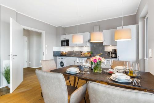 Kitchen, Ferienwohnung Strandperle, App 3 Olpenitz in Olpenitz