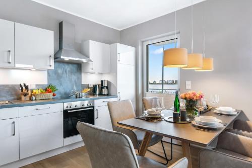 Kitchen, Ferienwohnung Strandperle, App 3 Olpenitz in Olpenitz