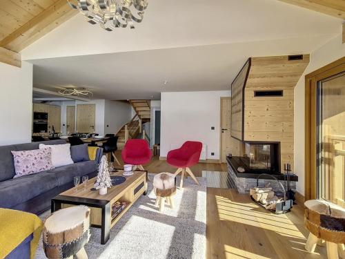 Chalet de luxe 10 pers, sauna, garage proche pistes - FR-1-344-1160 in Le Bettaix