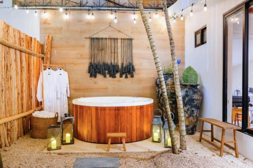 온수 욕조, Malish Hotel and Spa in 플라야 델 카르멘