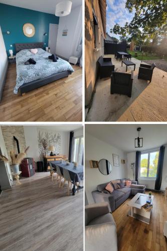 Le gite d 'Amélie maison rénovée 6 couchages 2 salles de bains gîte à louer Vigoux