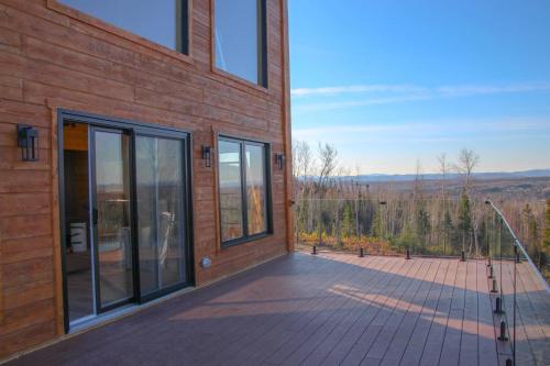 Erkély/terasz, Chalets domaine Otis in Lac-Goth (QC)