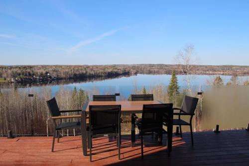 Kilátás, Chalets domaine Otis in Lac-Goth (QC)