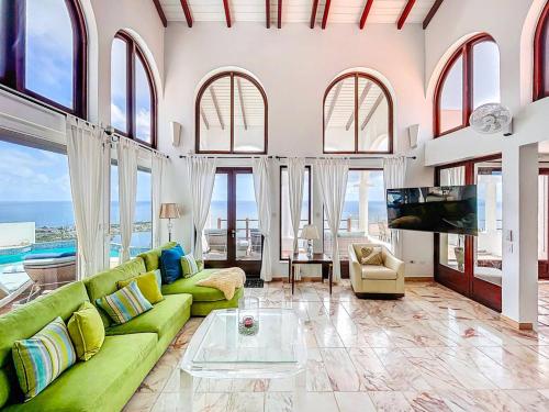 Villa Leones Breathtaking Views and Authentic Charm in Oyster Pond