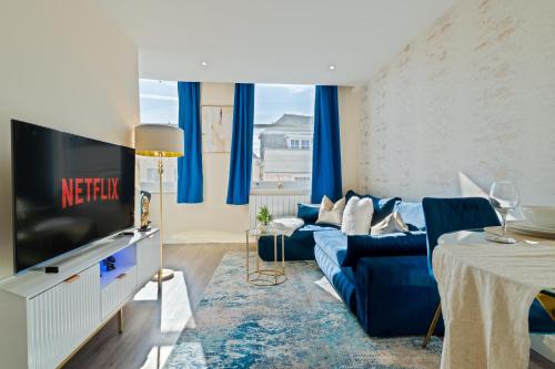 The Luxe Pad - Stylish 1 Bedroom Apartment in Canterbury City Centre