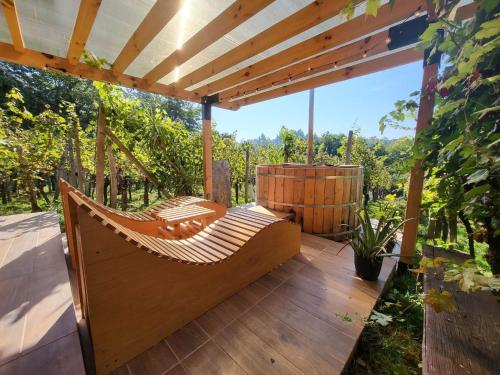 A szálláshely kívülről, Harvest Horizon Holiday Home with Sauna - One Bedroom Holiday Home in Zgornja Ribnica