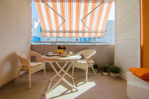 Erkély/terasz, Harmony Apartment in Mejaši