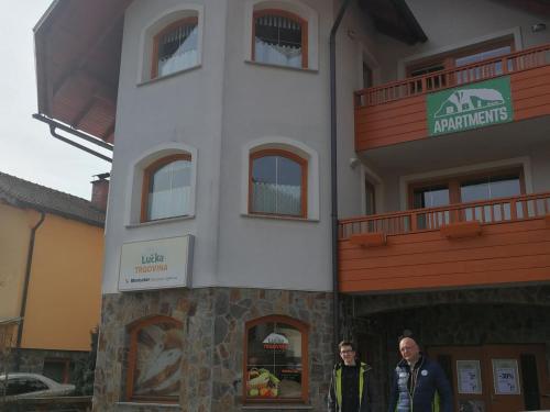 Зовнішній вигляд готелю, Riverside Pines Luce Apartments with Balcony - One Bedroom Apartment with Balcony in Луце