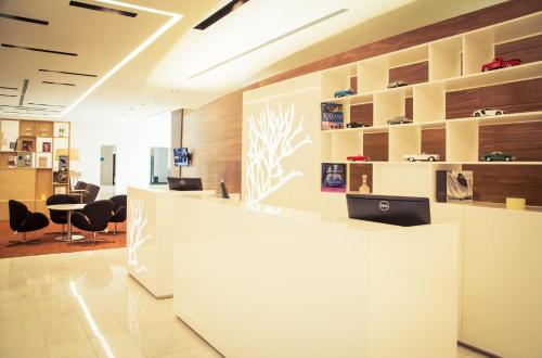 Lobby, Fiesta Inn Plaza Central Aeropuerto in Iztapalapa-Wholesale Markets