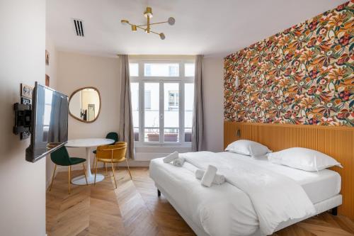 Chic Paris Studio for 2 in Bastille, París