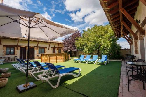 Úszómedence, La Cerca Entre Hoces-10-20pax-Amplios espacios comunes in Sebulcor