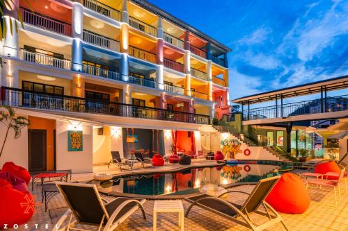 Vue extérieure, Zostel Phuket, Patong Beach in Phuket