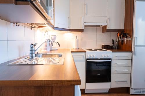 Cozy City Apartment with Private Sauna and Parking in Ahkiomaa