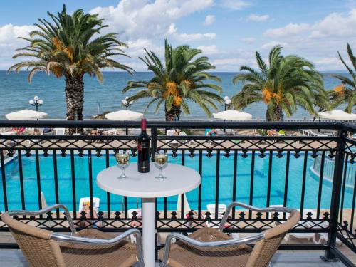 شرفة/ تراس, Paradise Beach Hotel in Argassi